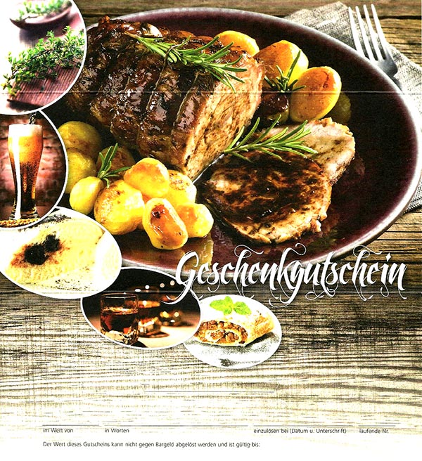 Gutschein Omas Kartoffelhaus